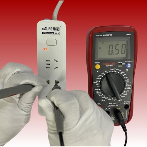 Digital Multimeter Test Leads, Professional Grade Test Probes with Silicone