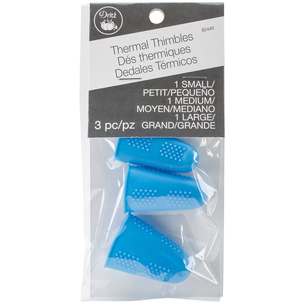 Dritz 82445 Thermal Thimbles-3/Pkg