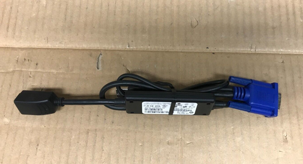DELL 0CU630 0DP880 USB KVM Switch System Interface POD Cable Module 520-538-501