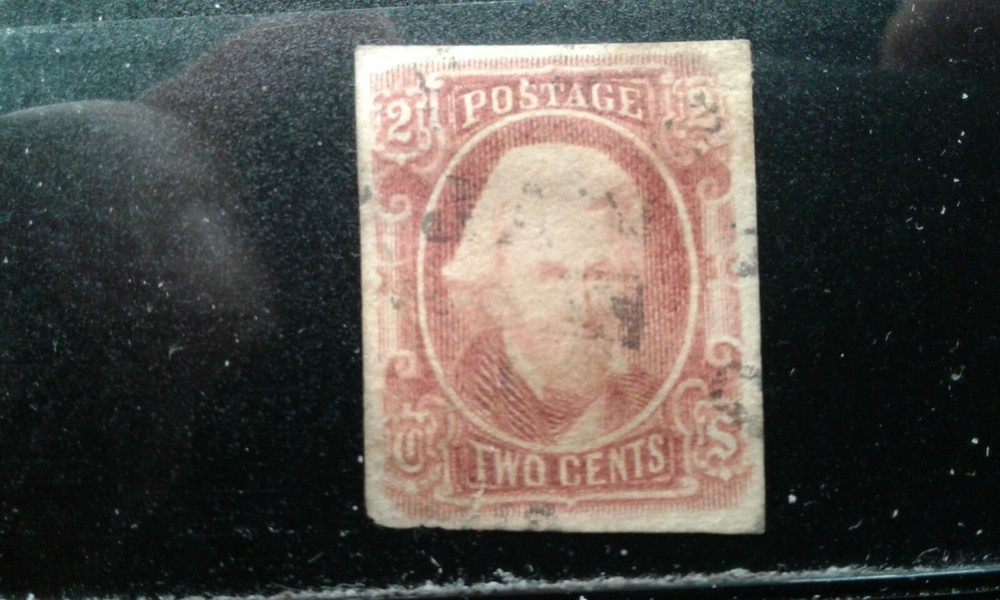 Confederate #8 used thin e193.3847