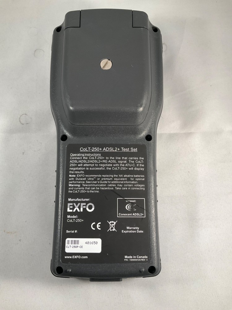 Exfo CoLT-250+ ADSL2+ Test Set
