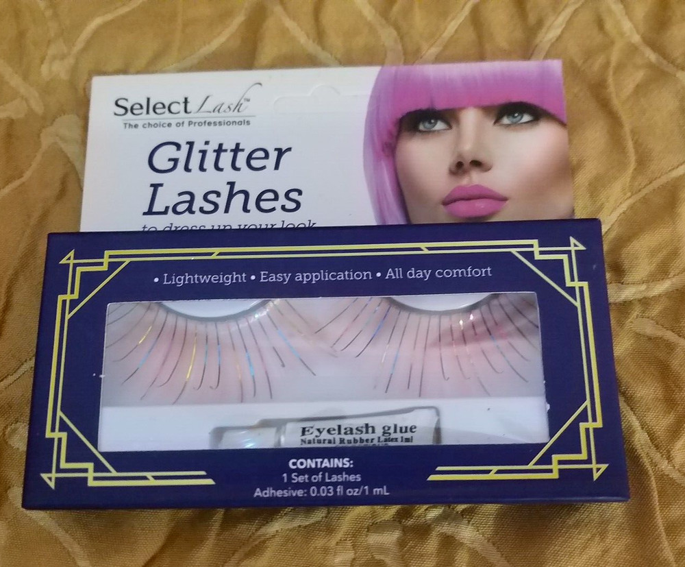 Select Lash Dramatic Lashes Glitter 5 Pack Set Cosplay Costume Lashes