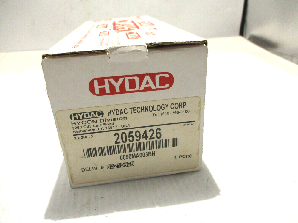 NEW OEM HYDAC 2059426 HYDRAULIC FILTER ELEMENT