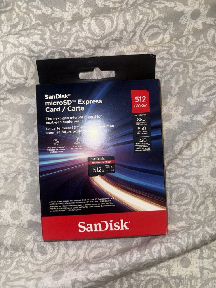 SanDisk MicroSD Express 512GB Memory Card