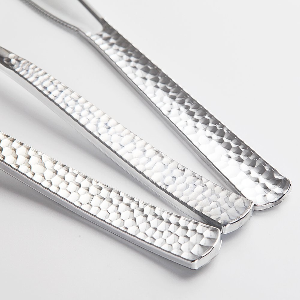 180 pieces Silver Plastic Silverware, Disposable Plastic Silverware Heavy Dut...