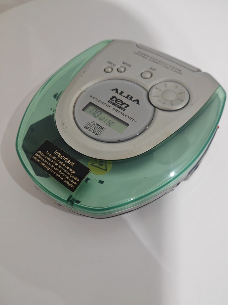 alba personal cd player PCD314xi