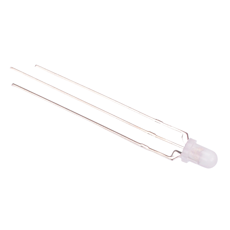 10 X Jaune/Vert 3mm Bicolore Diffusée LED 60° Anode Commune