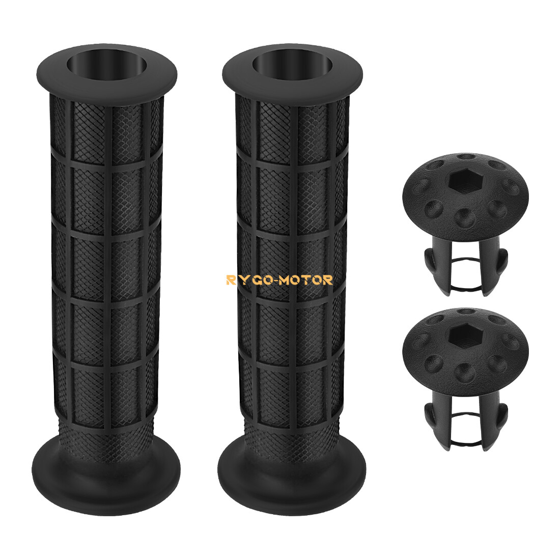 Handlebar Grips w/Guards End for Honda Rancher 420 TRX420 2x4 4x4 2007 2008-2024