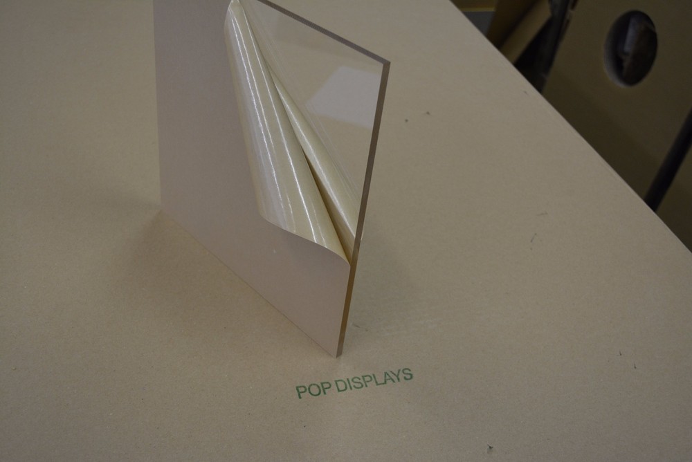 Acrylic Plexiglass Plastic Sheet clear 1/8" x 7" x 11"