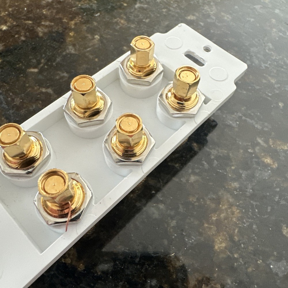 Three Speaker Wall Plate