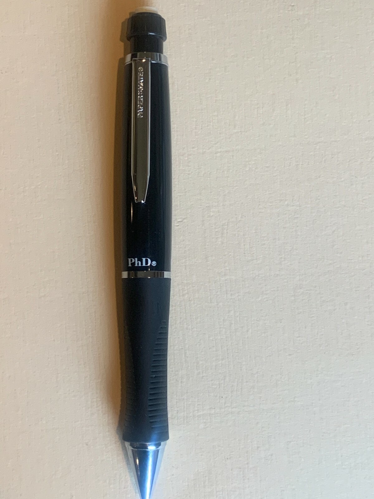 Papermate PhD Pencils .5mm Rare Black and Chrome volume pricing, NOS