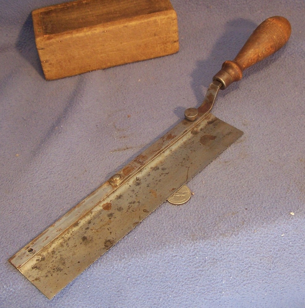 ELECTROTYPE FINISHERS' SAW Flush Cut Reversible Saw 10” Blade printer's tool saw