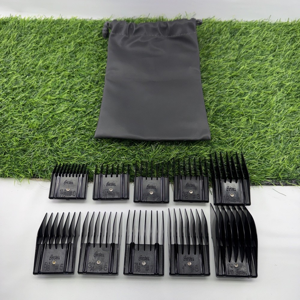 Oster Professional Universal Combs Pouch Set (10 Count)