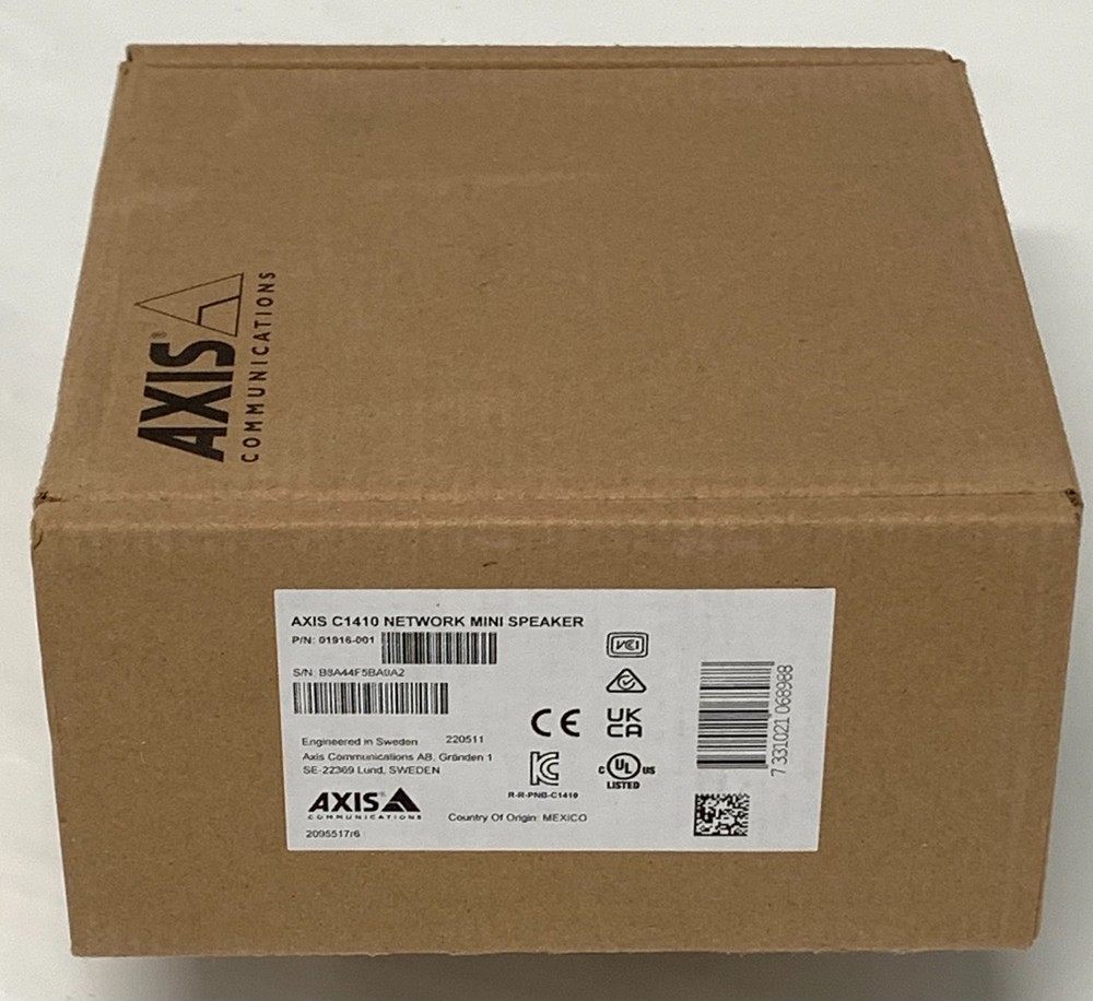 Axis C1410 Network Mini speaker