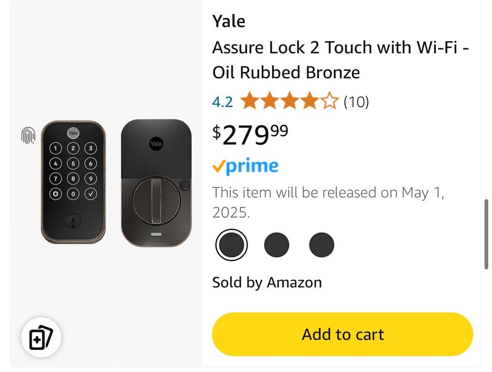 Yale Assure Lock 2 WI-FI