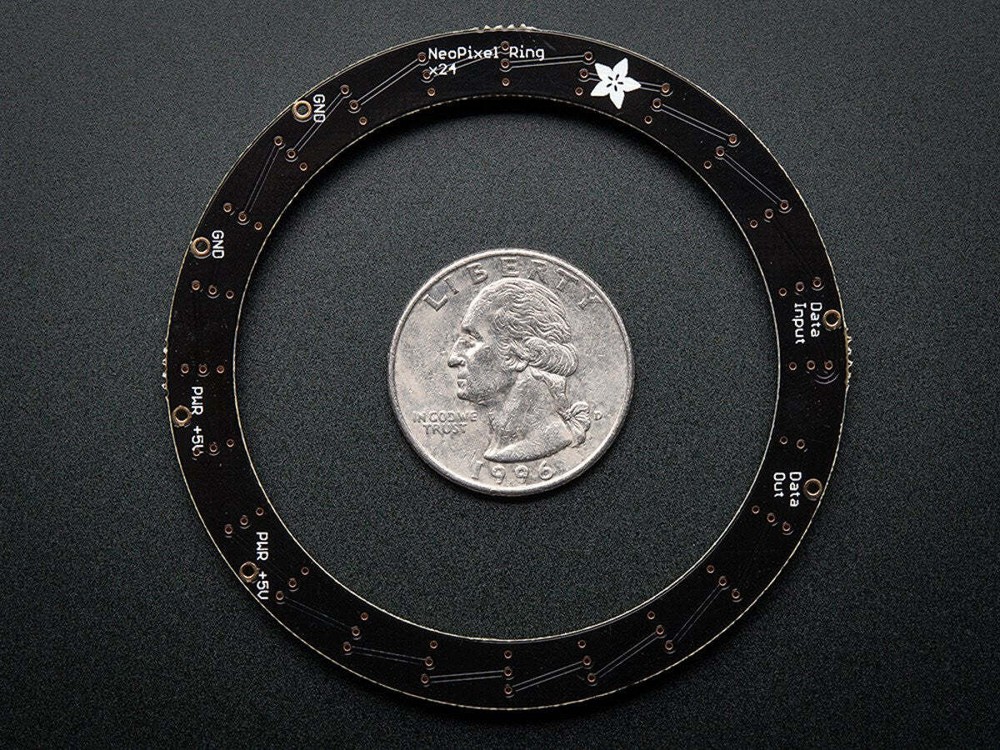 Adafruit NeoPixel Ring - Multiple Sizes