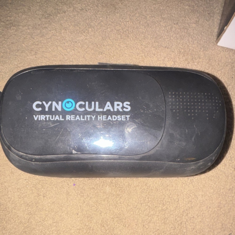 Cynoculars Virtual Reality Headset Black Smartphone VR Headset