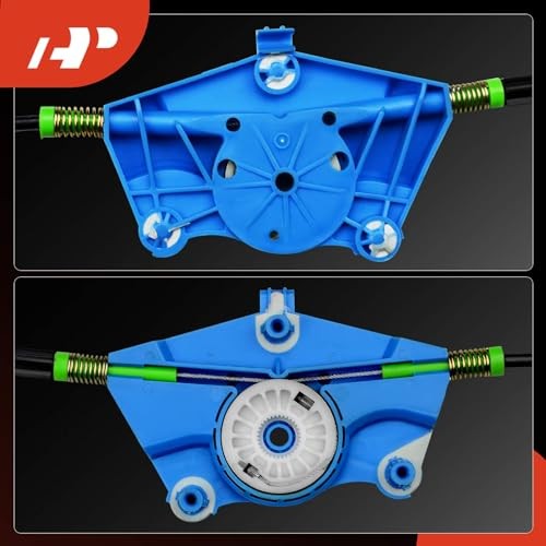 Power Window Regulator Without Motor Compatible with Audi Front Passenger(RH)