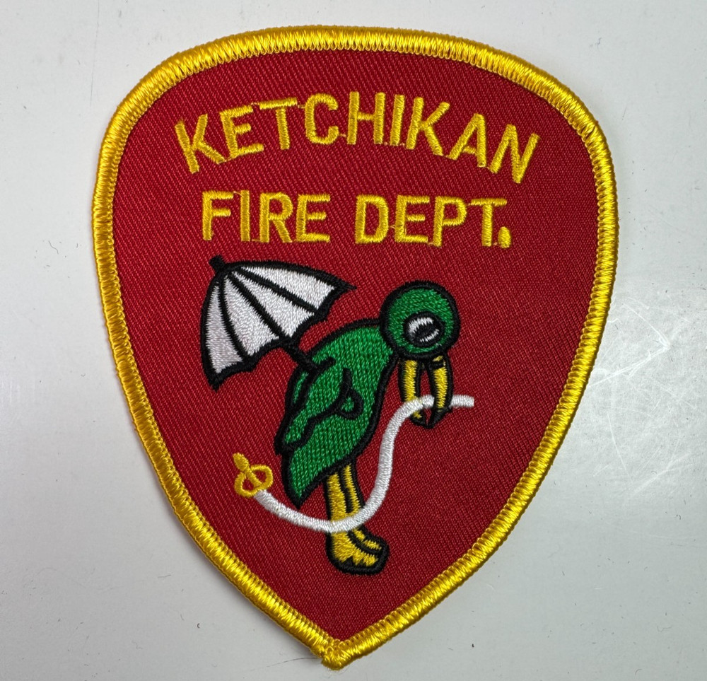 Ketchikan Fire Alaska AK Patch Q10