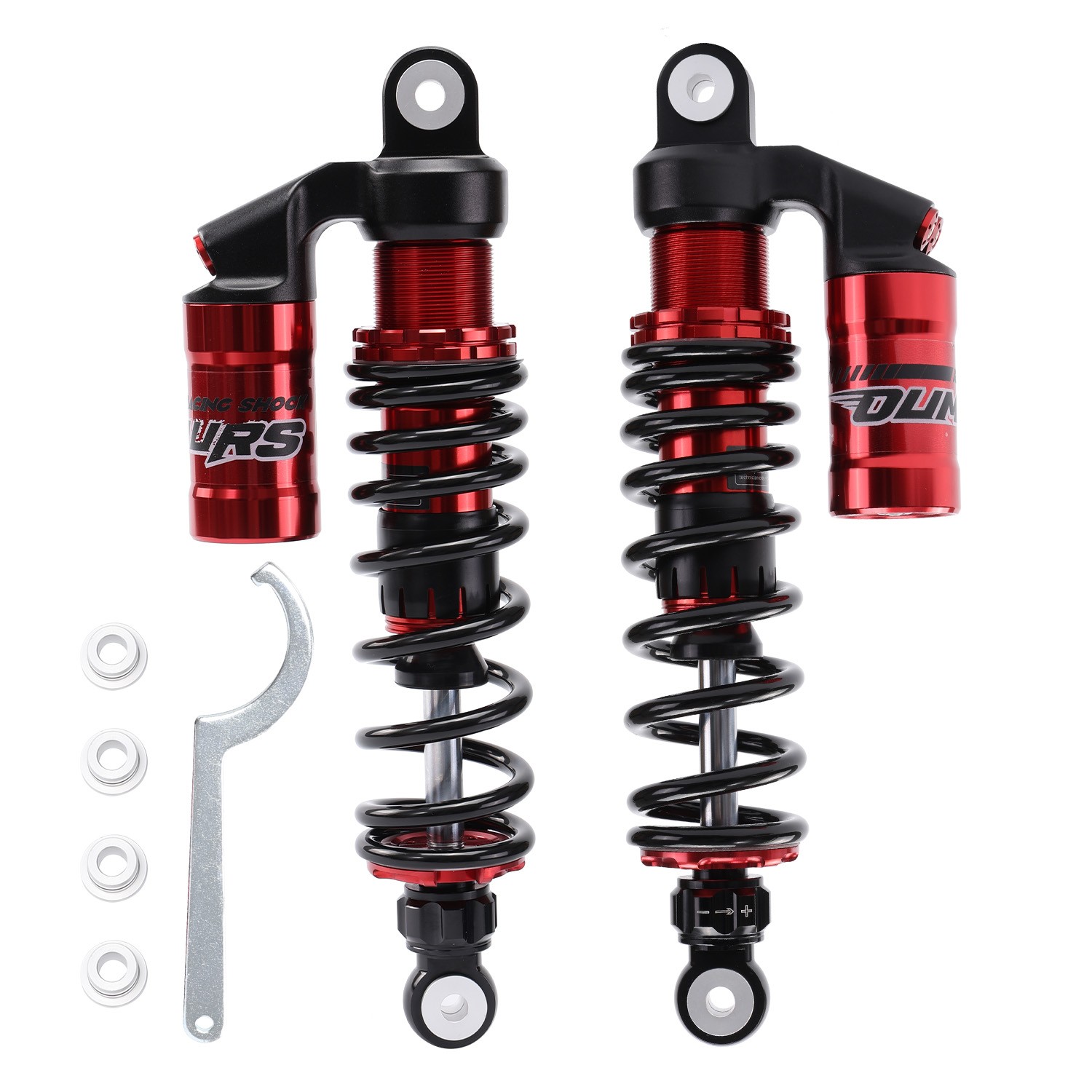 Stage 3 Front Shocks Absorbers Spring for 2003-2014 Suzuki Quadsport Z400 LTZ400