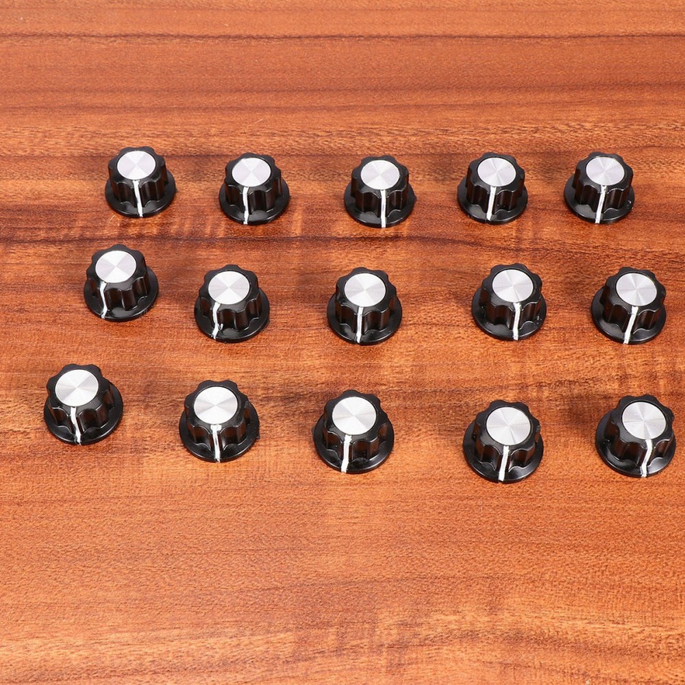 15pcs Guitar Amplifier Knobs Guitar Knobs Bass Control Knob