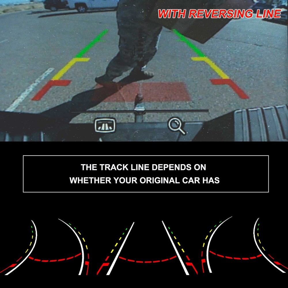 Rear View Backup Camera Compatible with Ford Taurus 2013 2014 2015 2016 2017 ...