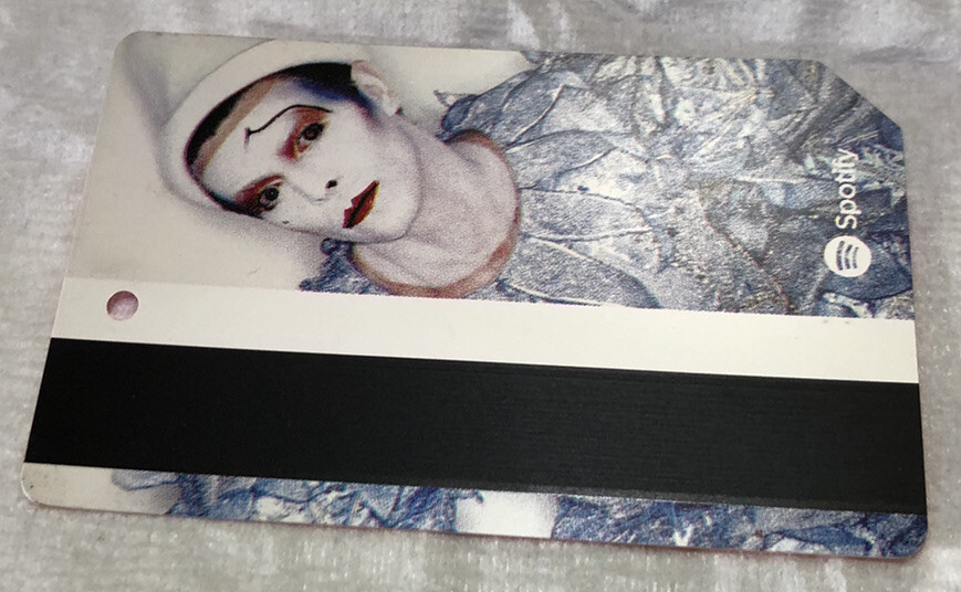 DAVID BOWIE  NYC TRANSIT METRO CARD