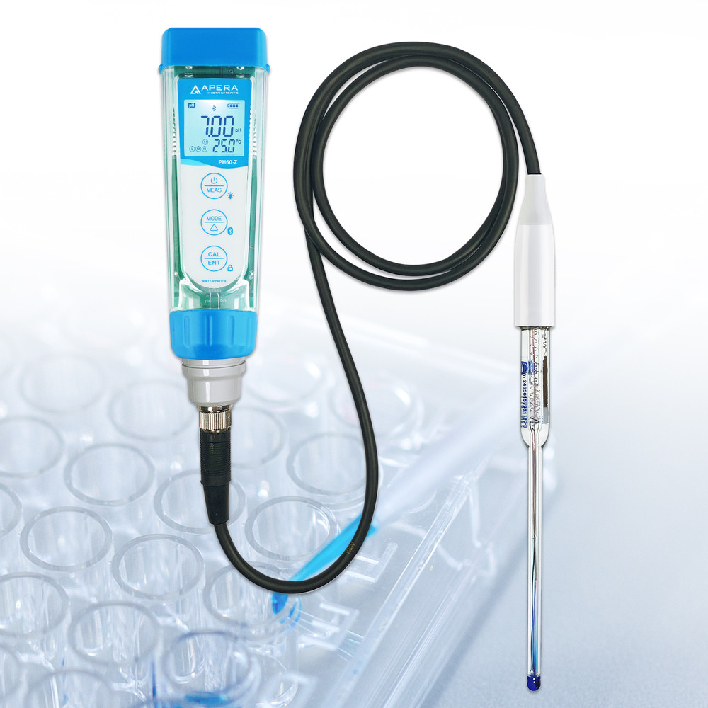 Apera PH60-MS Handheld pH Meter Tester Kit for Small Volume Sample