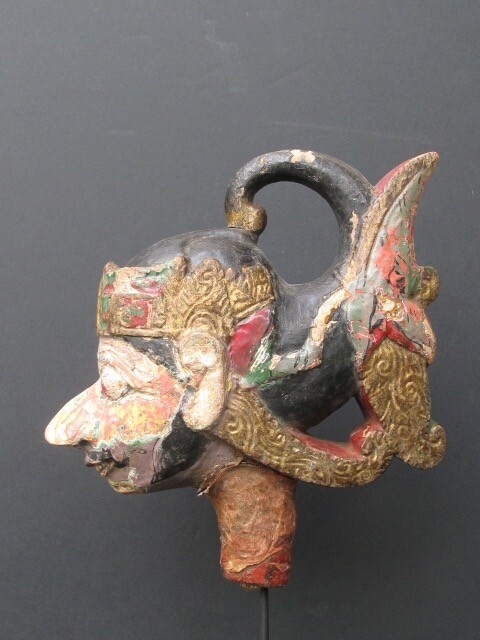 Old Puppet Head, Java Indonesia