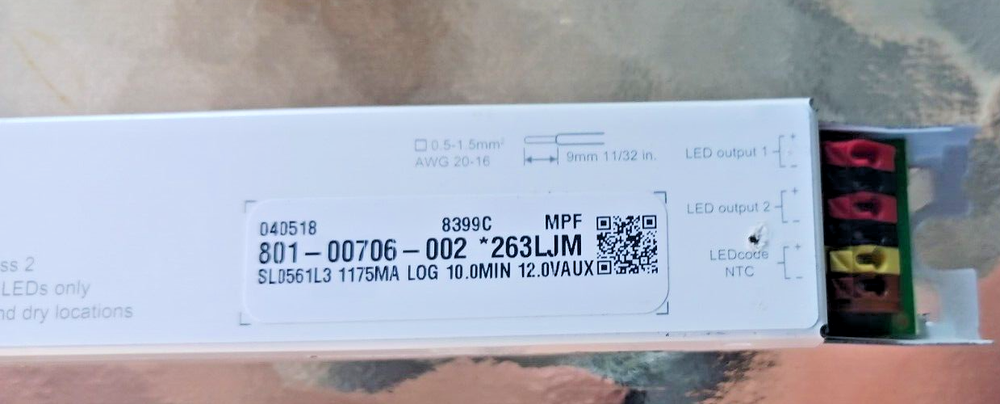 NEW eldoLED SOLOdrive 561/L Intelligent LED Driver - Controller 50W