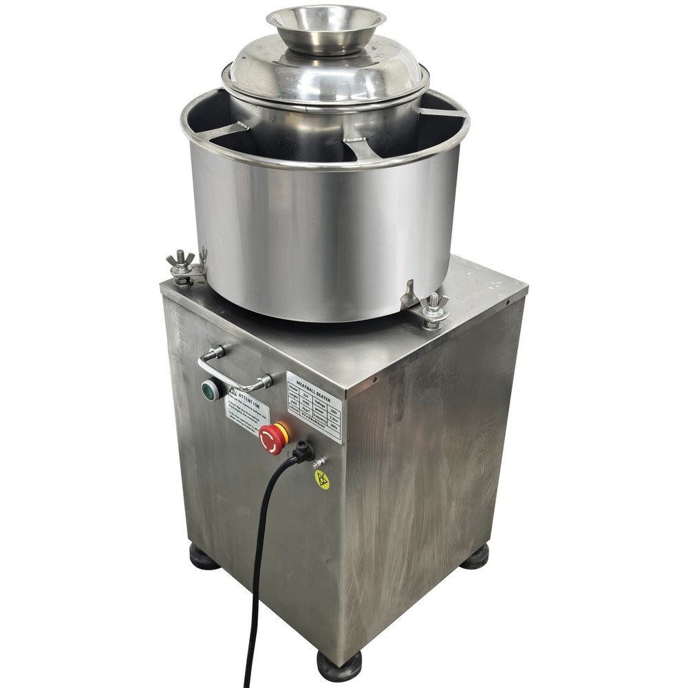Meatball Beating Machine Beef Pork Fish Meat Paste Mixer Processor Stainless220V