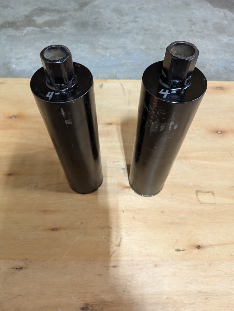 4" PRE OWNED DIAMOND WET CORE BIT