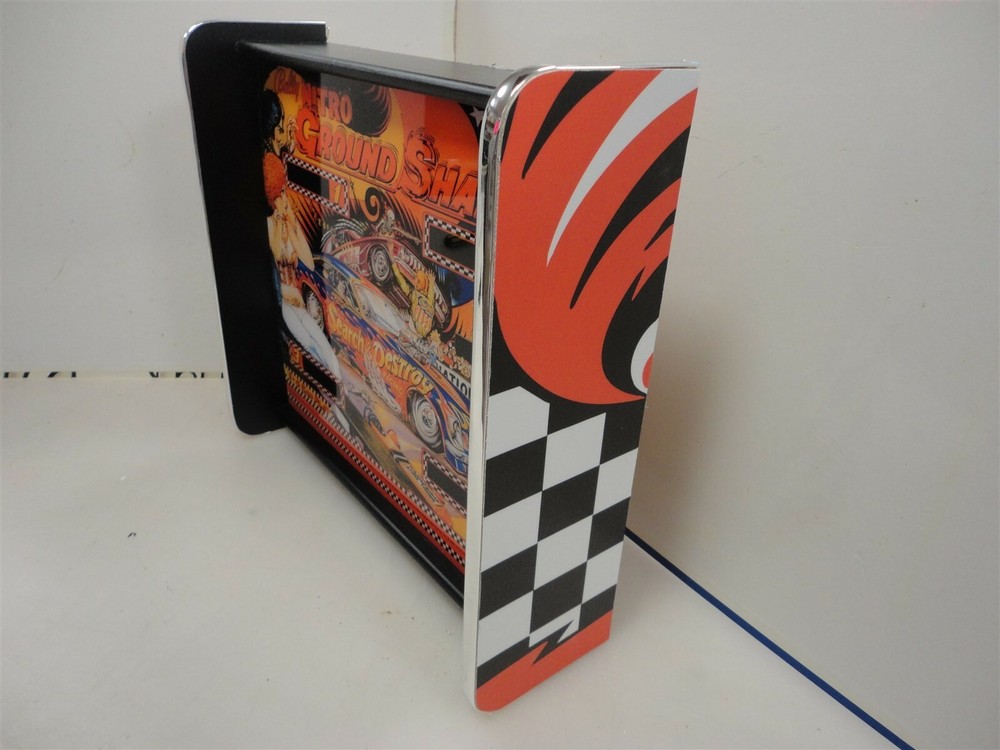 Bally Nitro Ground Shaker Pinball Head LED Display light box