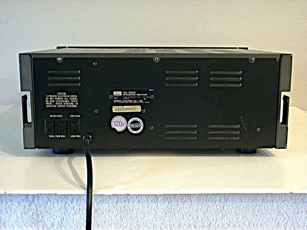 SANSUI AU9900 INTEGRATED POWER AMPLIFIER - VERSATILE