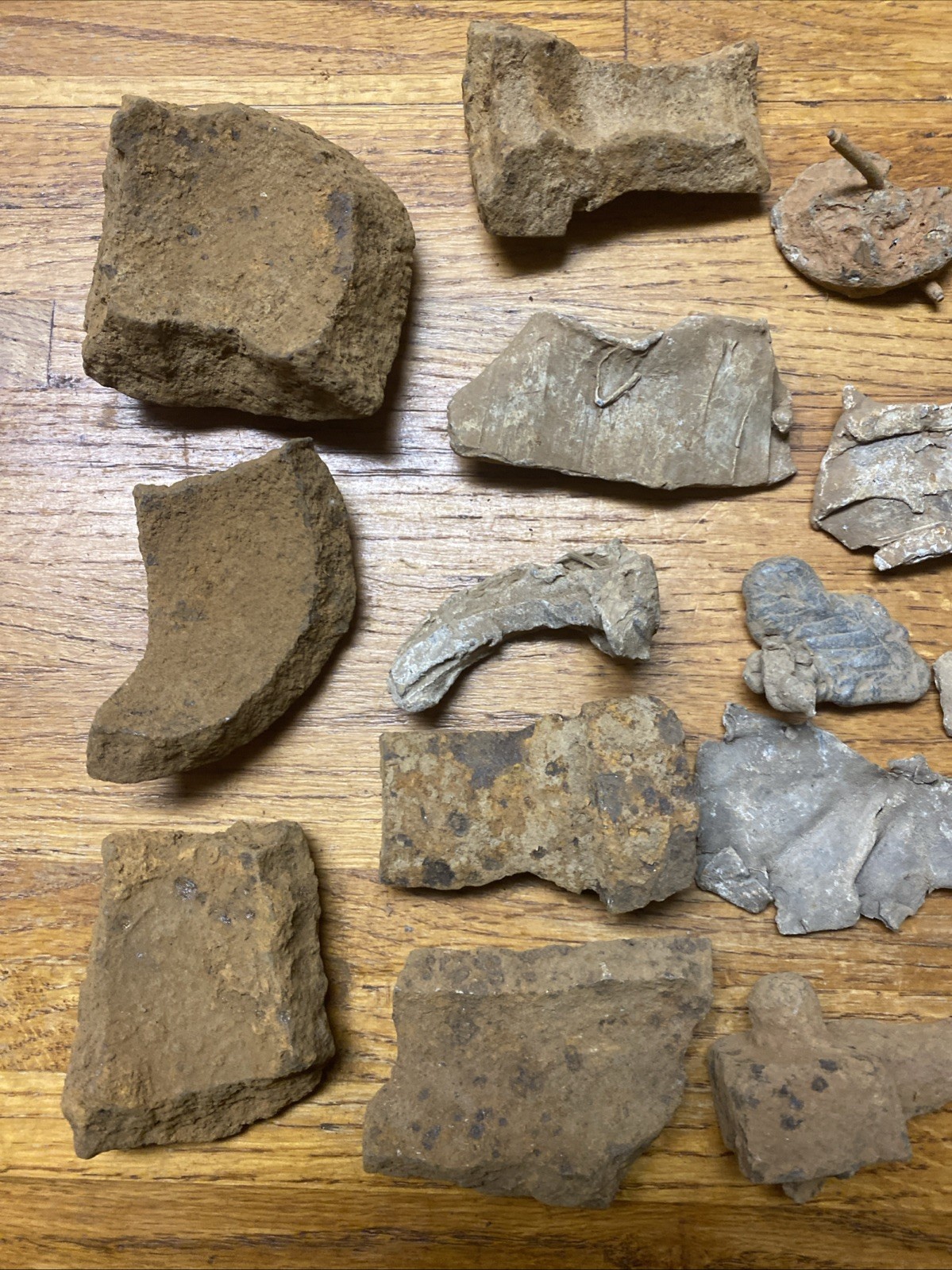 Civil War US Hotchkiss Shell Relics Lead Sabot Pewter Fuse Kennesaw Georgia