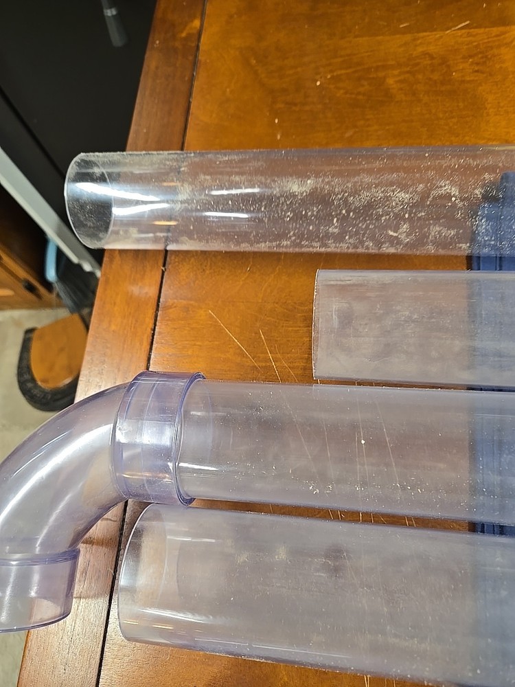 Dust Collection Tubes And Gates