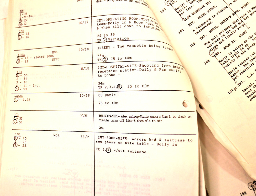 Production Script film Screenplay Cold Heaven by Brian Moore