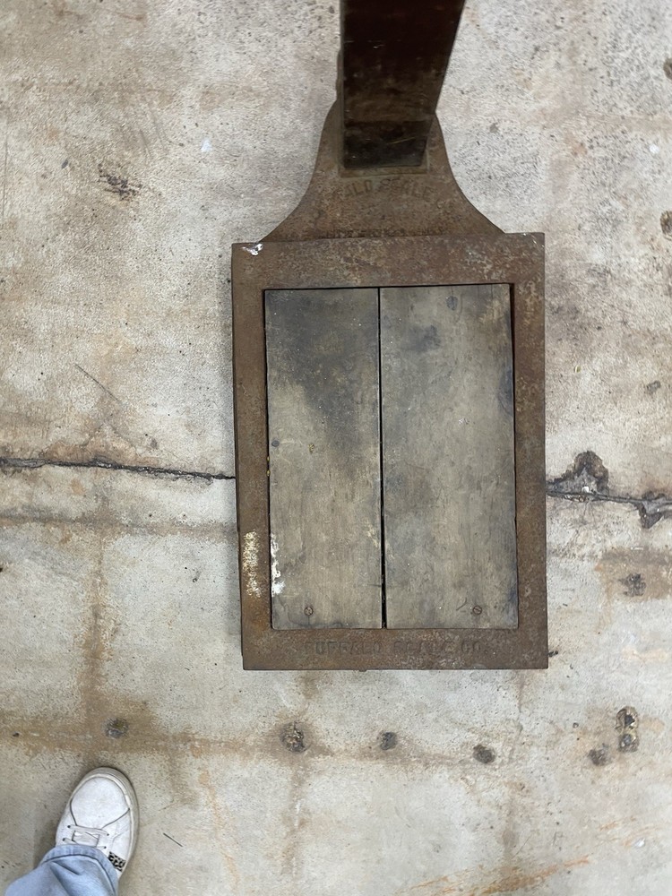 Buffalo Scale Co. Dairy Scale Restored