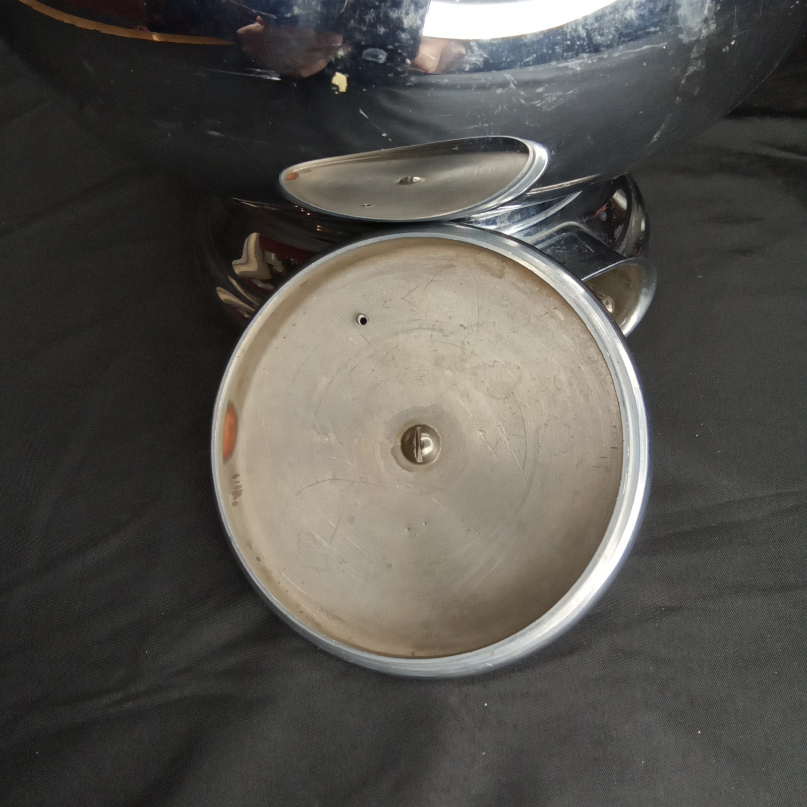 Antique Electric Percolator Silver Plated Kettle Landers Frary & Clark USA 1930s
