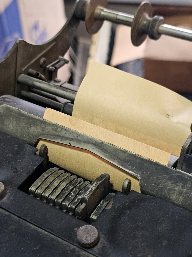 Vintage Sundstrand Adding Machine - Untested