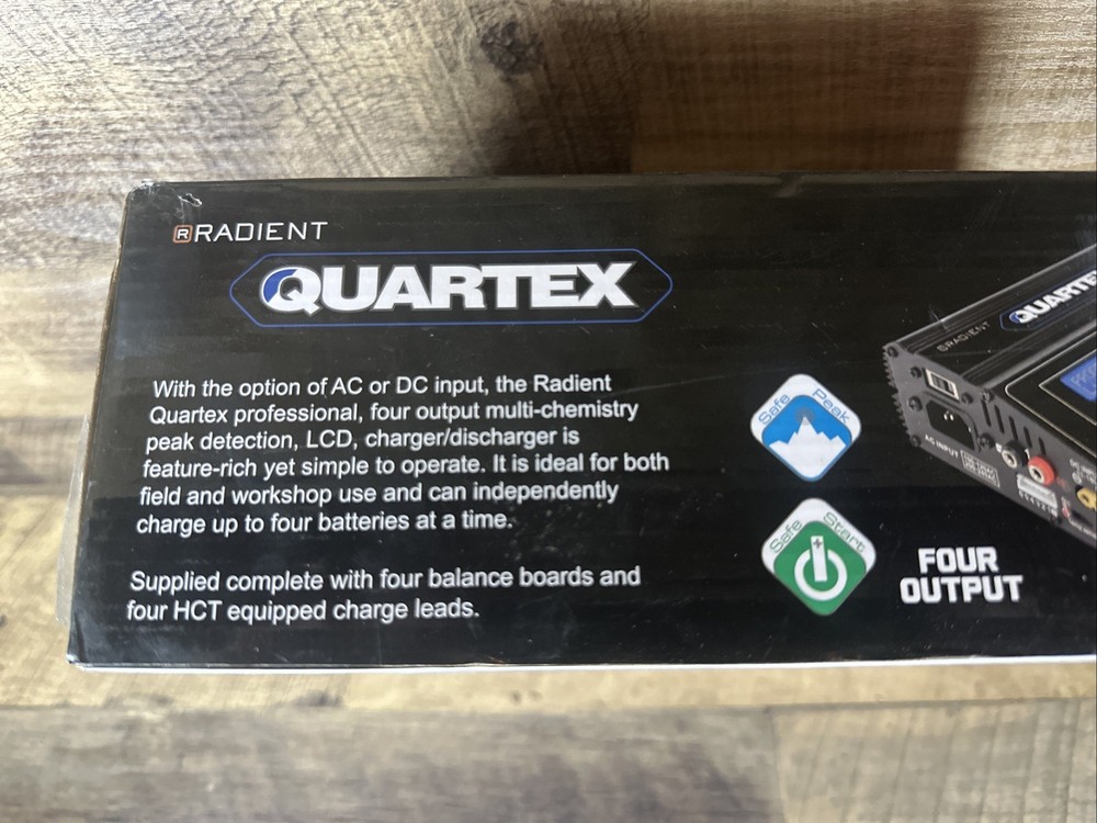 Radient RC Quartex Four Output Multi Charger