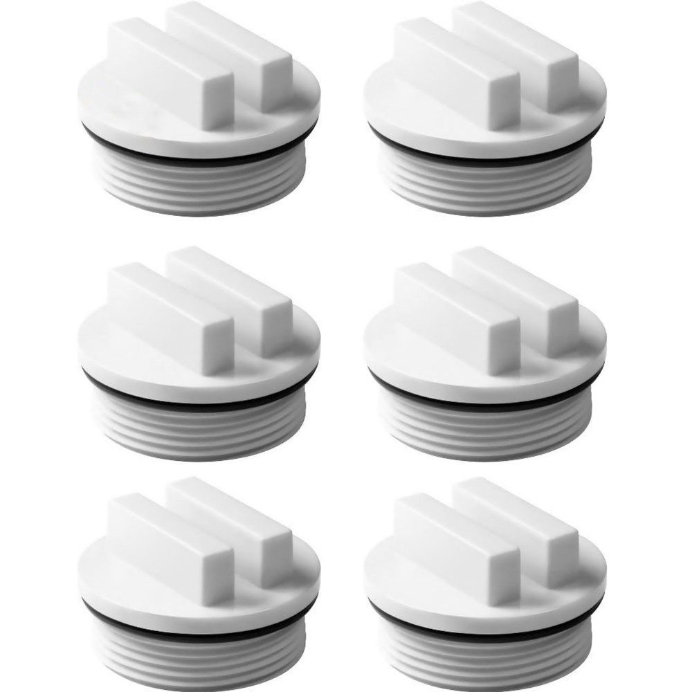 6* Pool Threaded Plugs Spa Return Line Winterizing Plug For Pentair SP1022C