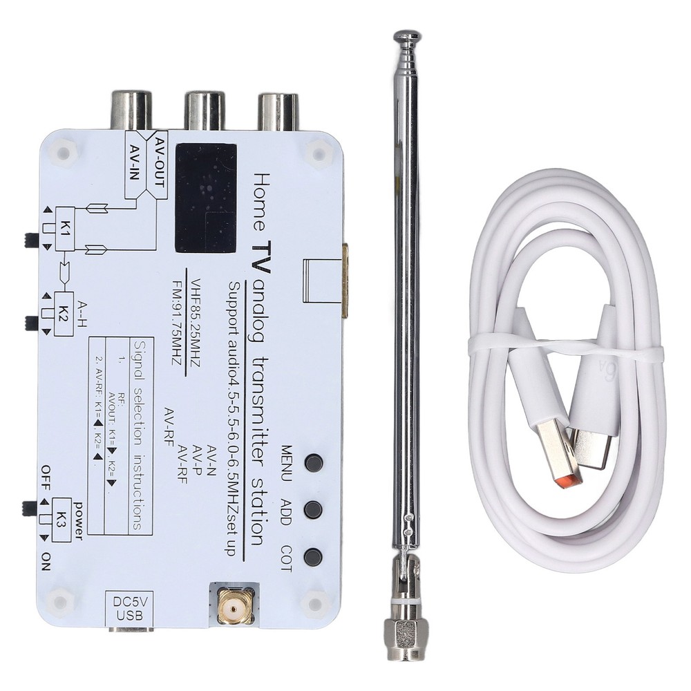 Home TV Analog Transmitter Station Transmission AV High Definition Part