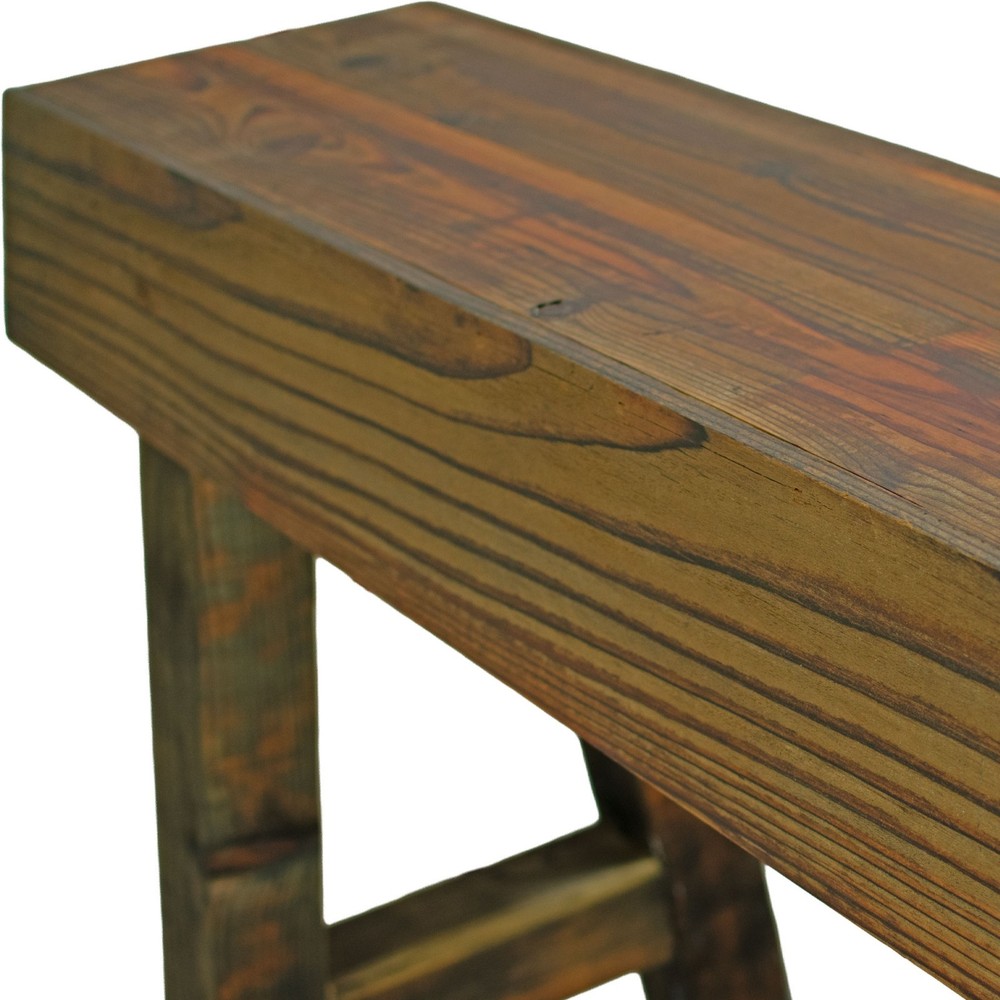 Sonoma Rustic Redwood Entryway & Display Table