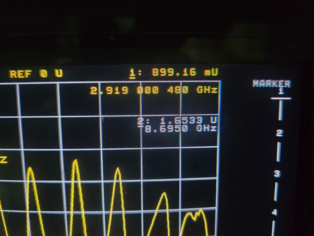 microwave calibration standard 80.5mm Elect length stub test data type N