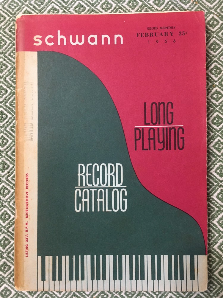 Schwann Long Playing Record Catalog. May, 1961 issue