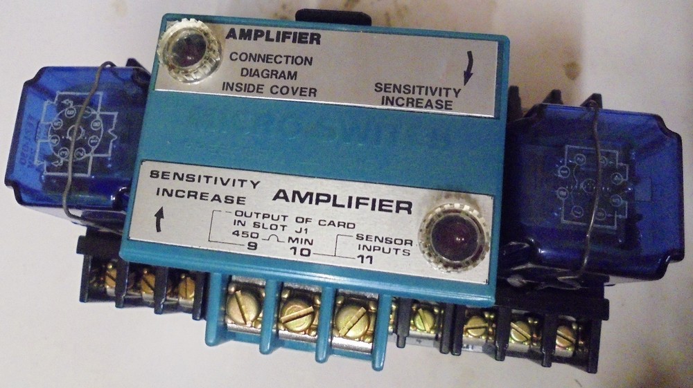 MICROSWITCH, PROXIMITY CONTROL, FMBA, WITH SENSITIVITY AMPLIFIER