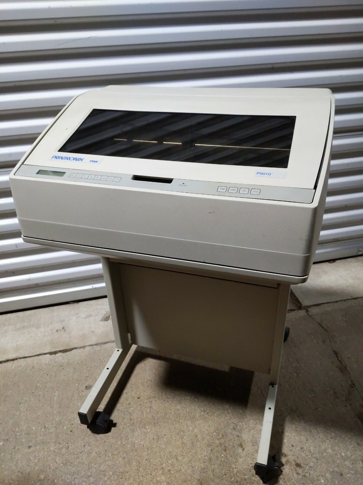 Printronix PSA P5010 Printer  + Extra Ribbons  Page Count: 70