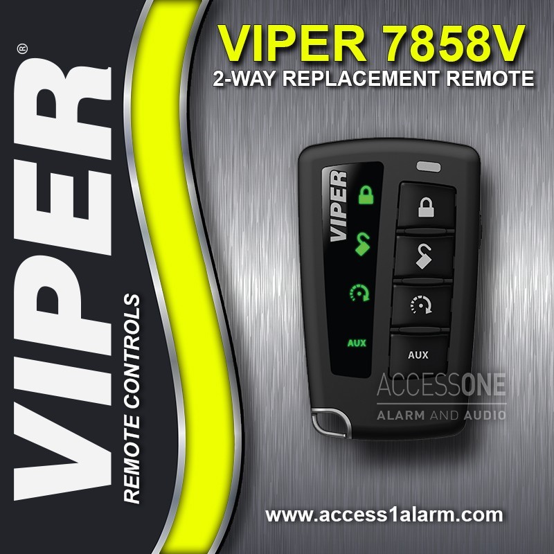 Viper 7858V 2-Way LED Replacement Remote Control NEW For 2025