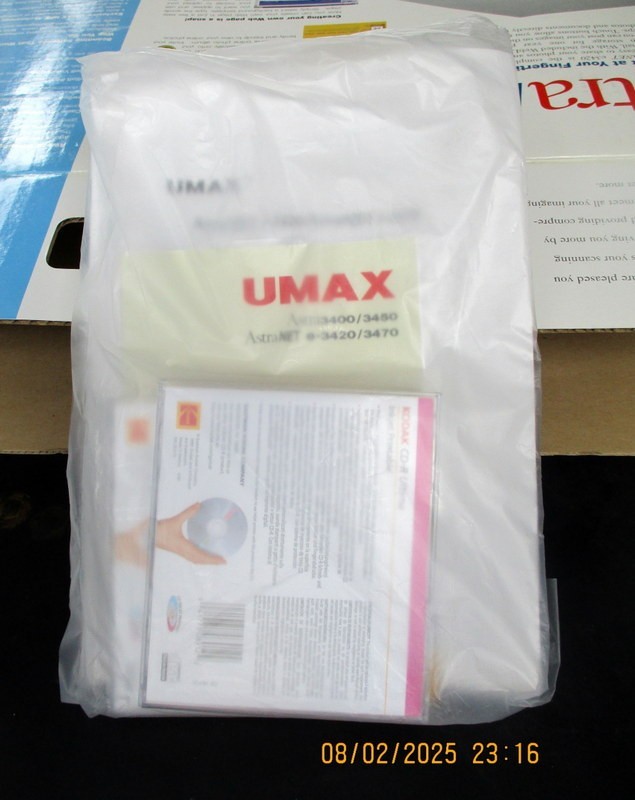 UMAX ASTRA NET E3420 FIRST COMPLETE INTERNET SCANNER--NEW IN BOX!!!!!!